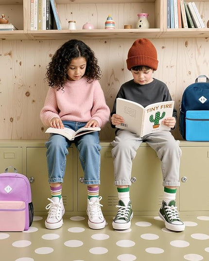STEAMEDBUN Kids Backpack Boy 4-6, Boys Backpack for Elementary Kindergarten School - 15inch