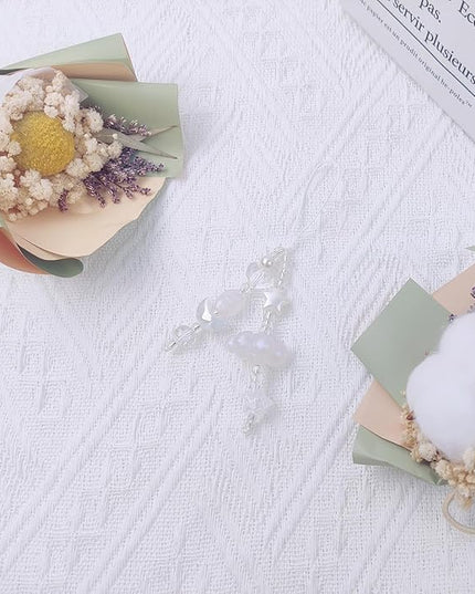 1-4PCS Cute Phone Charms Aesthetic Y2K Cell Phone Charms Strap Strawberry Butterfly Star PhoneCharm Y2K Accessories for Bag Keychain Airpods Camera Pendants Decor