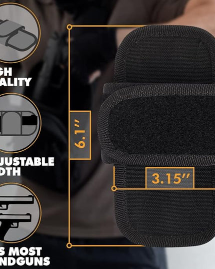 TECEUM Tactical Compact Sling Bag – CCW for Everyday – 10+ Styles – Shoulder EDC Crossbody Bag for Concealed Carry of Handgun