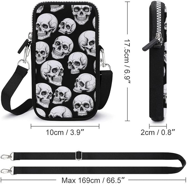 Small Crossbody Bags for Men, Cool Lightweight Sling Phone Pouch, Slim Cell Phone Purses