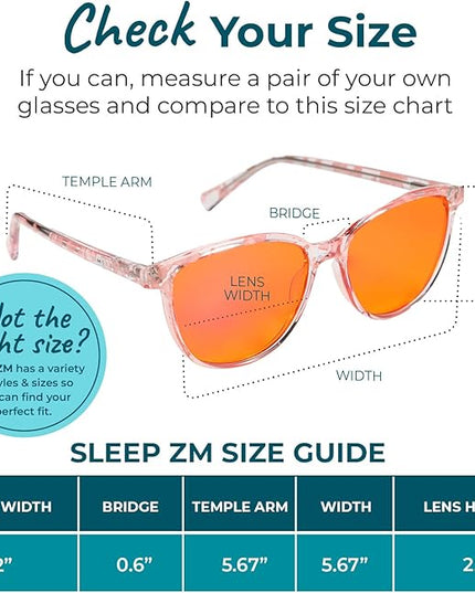 100% Blue Light Blocking Glasses - Women + Men - Better Sleep - Anti Eye Strain Protection - Computer Screens Gaming