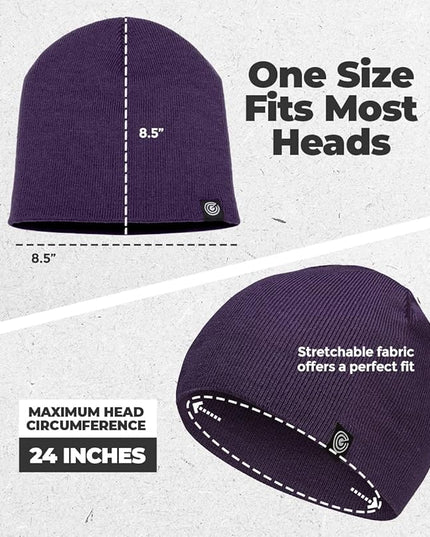 Original Beanie Cap - Soft Knit Beanie Hat - Warm and Durable
