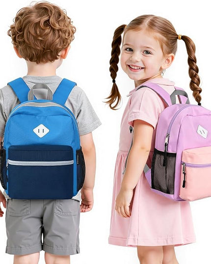 STEAMEDBUN Toddler Backpack Boy 2-4, Kids Backpack Boys, Preschool Daycare Travel Small- 12inch