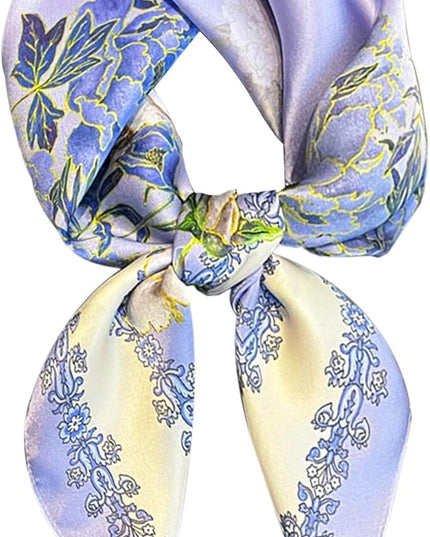 Satin Bandanas Head Scarf For Women Hair Scarves Accessories Lightweight Fashion Wrap Neck Silk Sleeping Headscarf