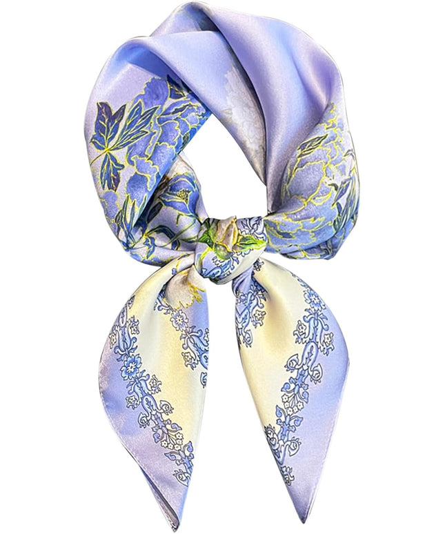 Satin Bandanas Head Scarf For Women Hair Scarves Accessories Lightweight Fashion Wrap Neck Silk Sleeping Headscarf
