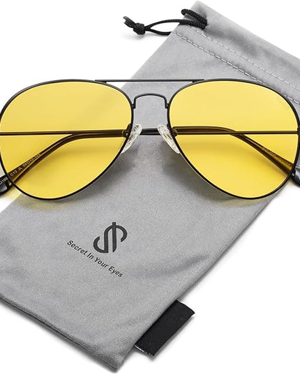 SOJOS Classic Aviator Polarized Sunglasses for Men Women Vintage Retro Style