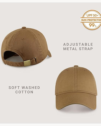CHOK.LIDS Everyday Premium Dad Hat Unisex Cotton Baseball Cap for Men and Women Adjustable Lightweight Polo Style Curved Brim