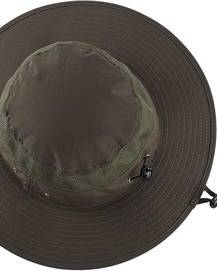 Home Prefer UPF 50+ Men's Sun Hat Wide Brim Bucket Hat UV Protection Hat for Mens Womens Beach Safari Gardening Golf Fishing