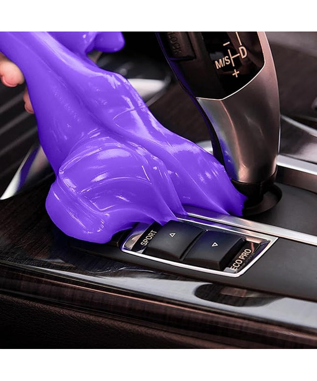 PULIDIKI Car Cleaning Gel Cleaning Putty Car Interior Cleaner Car Detailing Kit Car Cleaning Slime Car Cleaning Supplies Car Accessories Gifts for Men Women Purple