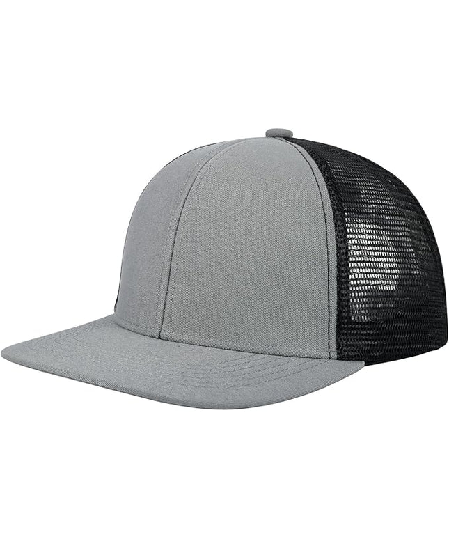 NTLWKR Trucker Hat Mesh Baseball Cap,Adjustable Snapback Outdoor Sports Caps for Men and Women,Breathable Dad Hats