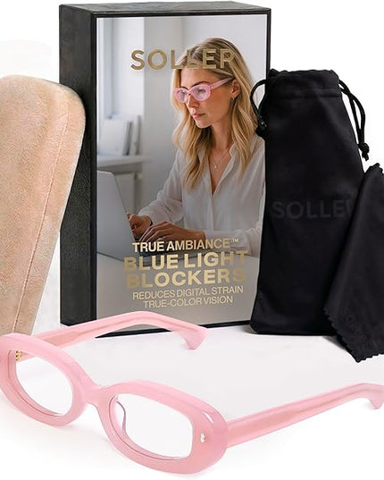 Colorado Home Co Clear Blue Light Blocking Glasses for Computer, Anti Eye Strain Office Screen Glasses for Men & Women
