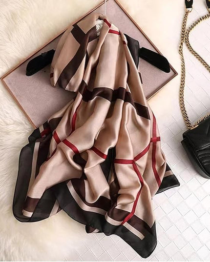 Silk Scarf Mulberry Silk Fashion Scarves Long Lightweight Shawl Wrap …