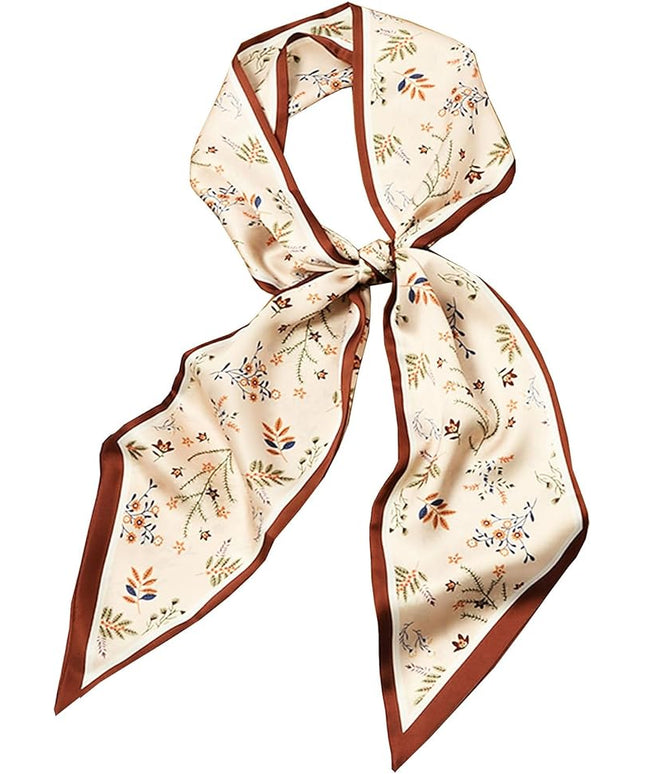 Purse Scarf For Handbags Head Scarves For Women's Hair Bags Scarfs Long Skinny Scarves Fashion Silky