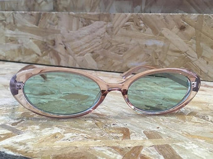 90s Sunglasses for Women Men Retro Small Oval Sunglasses