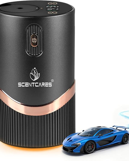 Scentcare Waterless Diffuser, Sentiment Diffuser with Warm LED, Automatic Power-Off, Multifunction 4 Cold Mist & Timer 1/2/4/6H