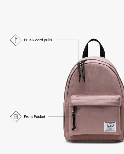 Herschel Legacy Backpack, Ash Rose, Mini - 6.5L