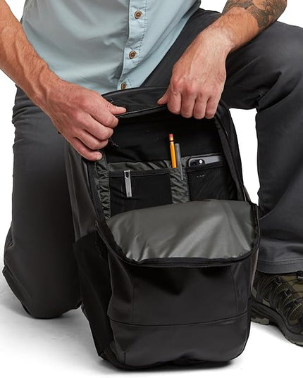 SITKA Drifter Travel Pack - Water Repellent Carry On Backpack Travel Size, Black