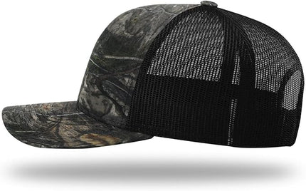 Richardson 112 Trucker Hat - Premium Adjustable Snapback Hat - Structured Six Panel Richardson Blank Caps