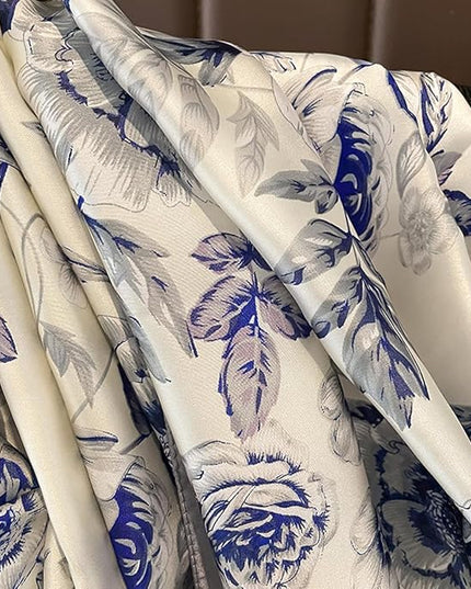 Fashion Scarves Scarf 100% Silk Feeling Scarf Silk Like Scarves Long Lightweight Sunscreen Shawls for Women