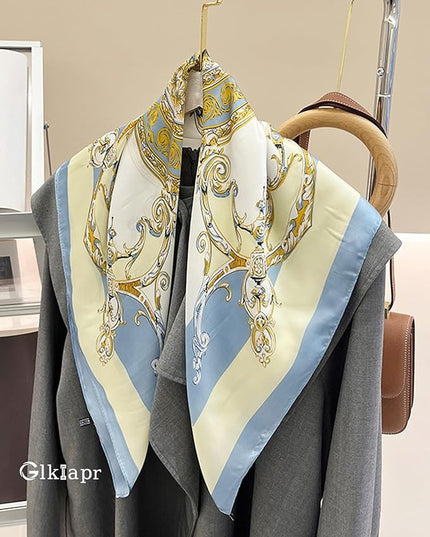 Satin Bandana Headscarf for Women Silky Hair Scarves for Fashion Lightweight