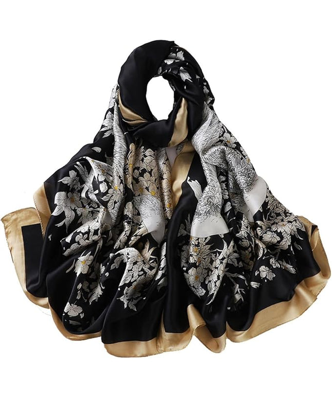 Silk Scarf Mulberry Silk Fashion Scarves Long Lightweight Shawl Wrap …