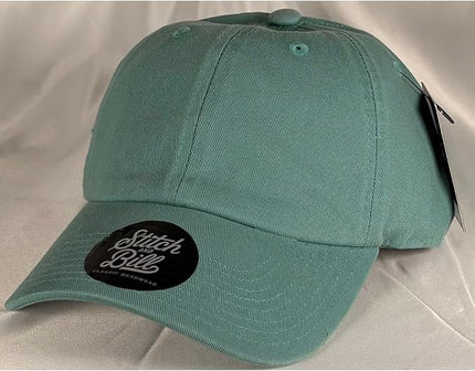 Stitch and Bill Mens Athletic Deep-Crown Baseball Cap 100% Soft Cotton Unstructured Dad Hat Outdoors Adjustable