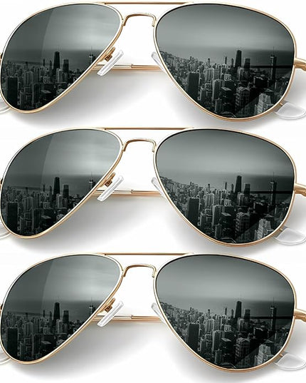 KALIYADI Classic Aviator Sunglasses for Men Women Driving Sun glasses Polarized Lens UV Blocking