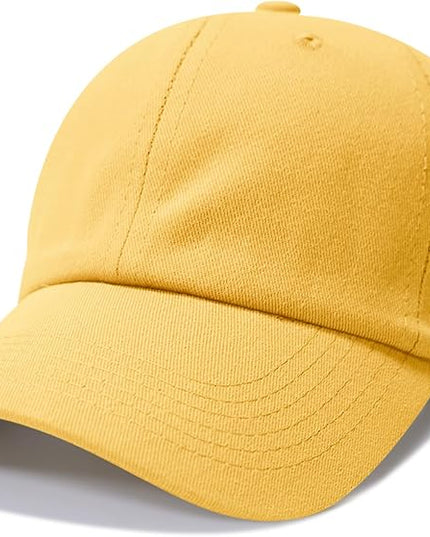 NPQQUAN Original Classic Low Profile Baseball Cap Golf Dad Hat Adjustable Cotton Hats Men Women Unconstructed Plain Cap