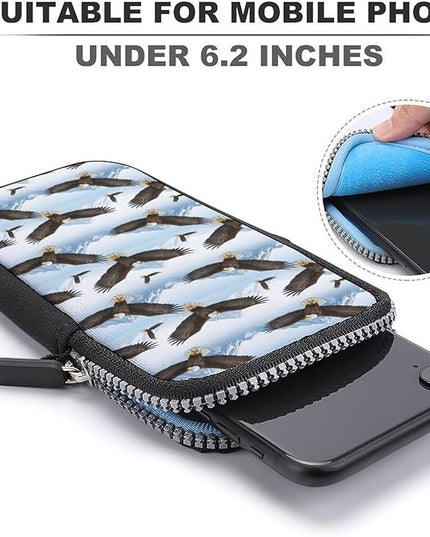Small Crossbody Bags for Men, Cool Lightweight Sling Phone Pouch, Slim Cell Phone Purses