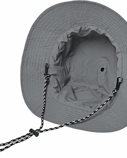FEICUI Men Women Outdoor Bucket Hat Quick Dry Packable UV Protection Boonie Sun Hat