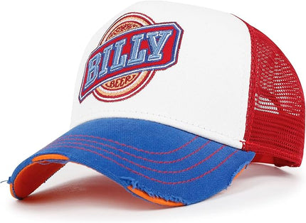 ililily Premium Road Trip Vintage Distressed Snapback Trucker Hat Baseball Cap