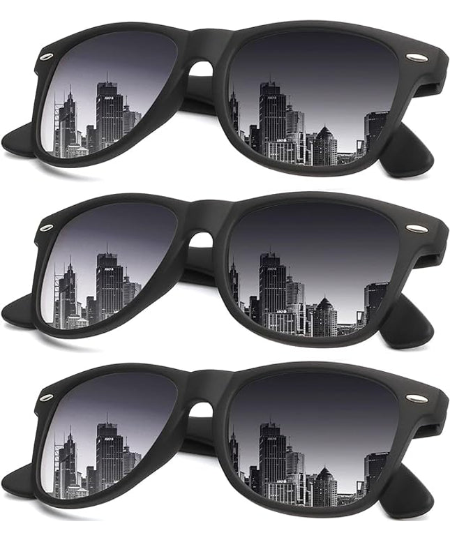 KALIYADI Sunglasses Men Polarized Sunglasses for Men Women Unisex Semi-Rimless Frame Retro Driving Sun Glasses UV Blocking
