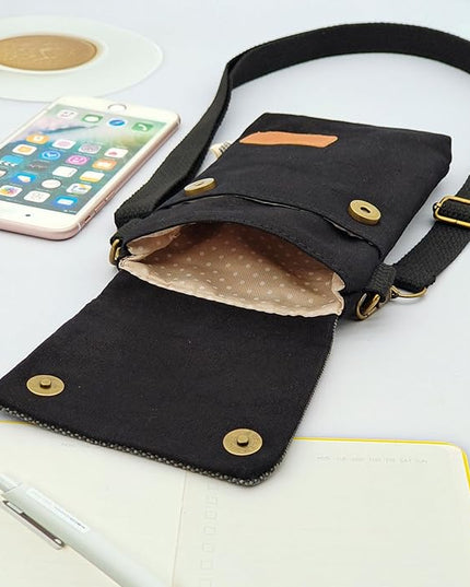 katloo Small Crossbody Cellphone Purse Bag With Shoulder Strap, Travel Pouch Women Passport Phone Holder Wristlet Wallet