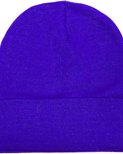 Gelante Unisex Beanie Cap Knitted Warm Solid Color