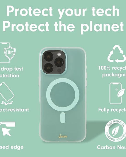 Sonix Case for iPhone 16 Pro | Compatible with MagSafe | 10ft Drop Tested | Jelly Mint