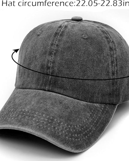 YeeHeen Ponytail Baseball Cap for Women High Messy Bun Caps Washed Cotton Hats