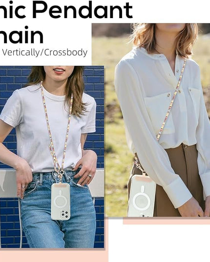 Phone Lanyard Crossbody Neck Strap with Charm Universal Adjustable Shoulder Strap Accessories