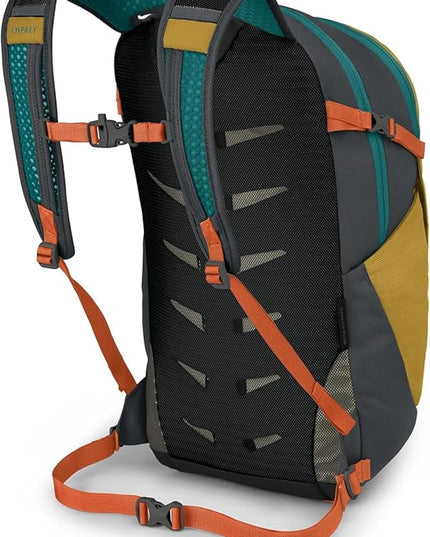 Osprey Daylite Plus Commuter Backpack - Lightweight, Everyday Pack with Laptop Sleeve and Water Bottle Pockets - Ideal for Work, School, and Travel with Storage, Tumbleweed Yellow/Tunnel Vision