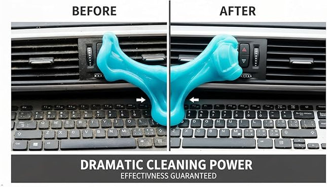 Car Cleaning Gel Clean Putty Car Interior Cleaner Slime Auto Detail Tools Kit Supplies Car Accessories Christmas Stocking Stuffers Gifts for Men Women White Elephant Gifts Adults Teens