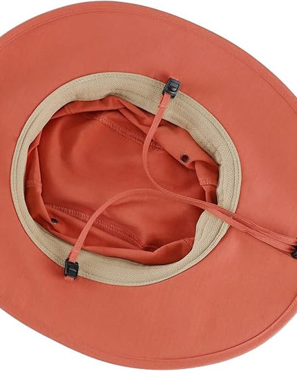 Home Prefer Summer UPF 50+ Men's Bucket Sun Hat Wide Brim Fishing Hat Safari Hat