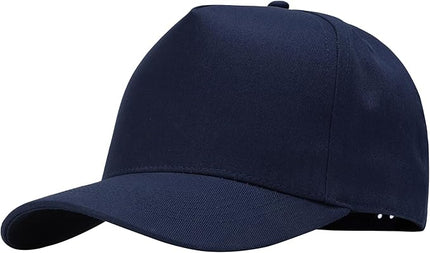 MEINICY Vintage Trendy Trucker Hat, Structured 5-Panel Snapback Hat, Adjustable Cotton Solid or 2-Tone Baseball Cap Men Women