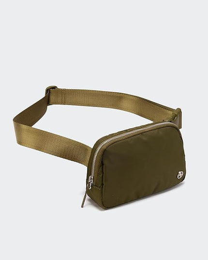 Pander Unisex Belt Bag Fanny Pack for Women with Adjustable Strap, Small Waist Pouch for Workout Running Traveling Hiking