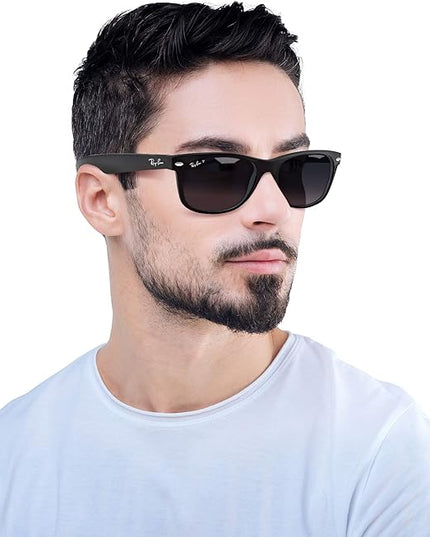 Ray-Ban RB2132 New Wayfarer Polarized Square Sunglasses