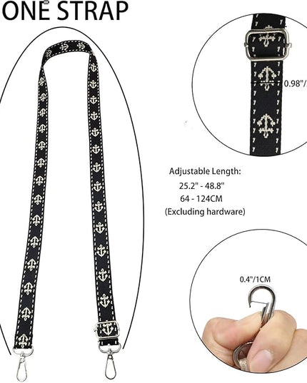 Adjustable 1" Width Phone Crossbody Lanyard and Wristlet Strap - Gift For The Lover In Your Life