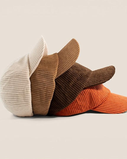 CHOK.LIDS Everyday Corduroy Baseball Cap for Men and Women Dad Hat Unisex Adjustable Lightweight Polo Style Curved Brim