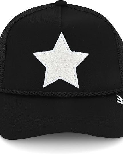 VINTAGE HAVANA Trucker Hats Women | Mesh Adjustable Snapback Hat | Men & Women Cute Trendy Fashion Baseball Cap