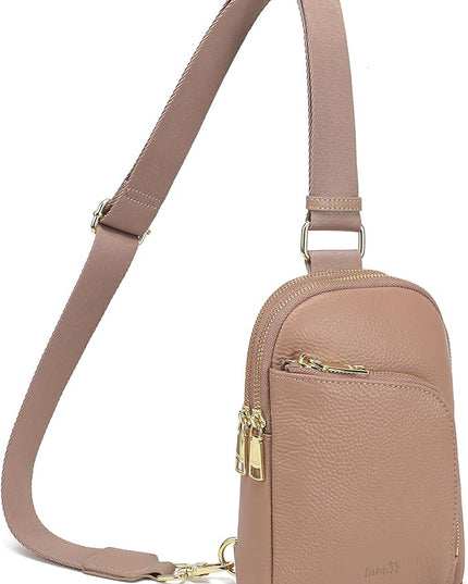 INICAT RFID Blocking Sling Bag Anti Theft Crossbody Bags Women Valentine's Day Gifts Travel Purses Vegan Leather