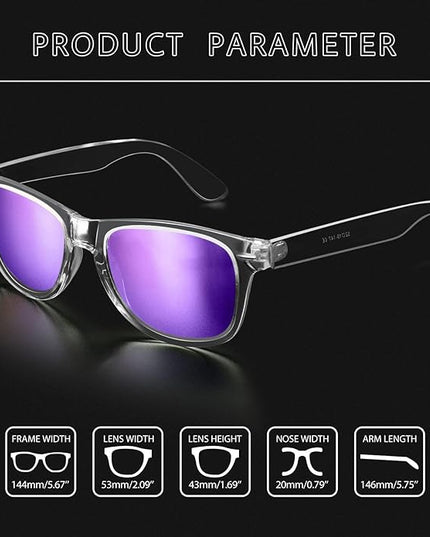 Joopin Square Sunglasses Polarized UV Protection Trendy Designer Sun Glasses Men Women