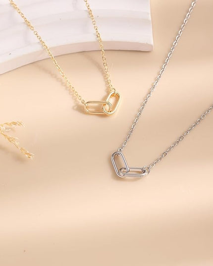 Baydurcan Pendant Necklace for Women Evil Eye Ankh Bow Necklace for Friends Sister Birthday Just Because Christmas Gifts