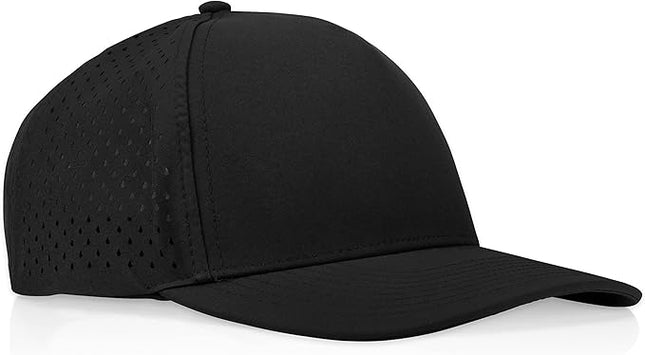 Billest Gilbert Performance 5‑Panel Snapback Hat – Adjustable Flat‑Bill Cap for Men & Women | Breathable and Lightweight